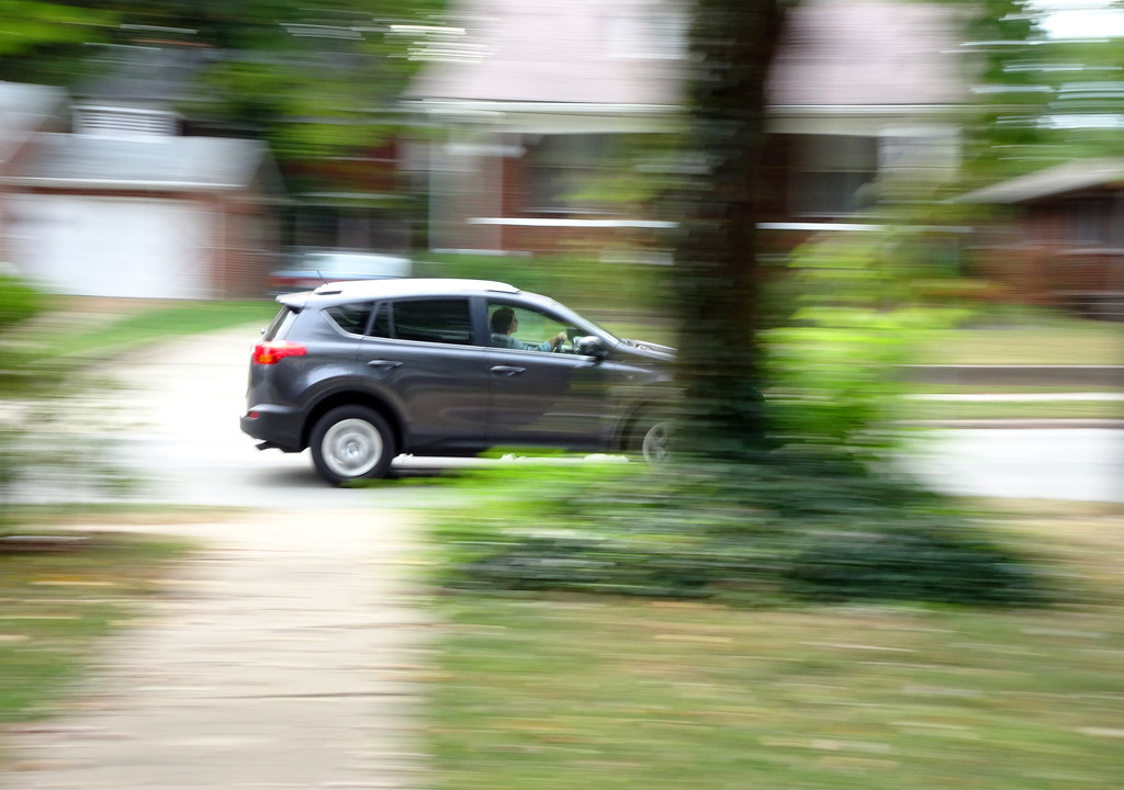 Panning Practice: Car with Somewhere to Go by jae_at_wits_end