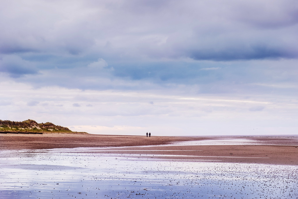 Day 249, Year 3 - Friend's, Acquaintances, Maybe Lovers On Thornham Beach by stevecameras