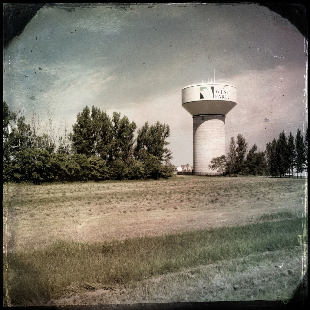 West Fargo Water Tower by jeffjones