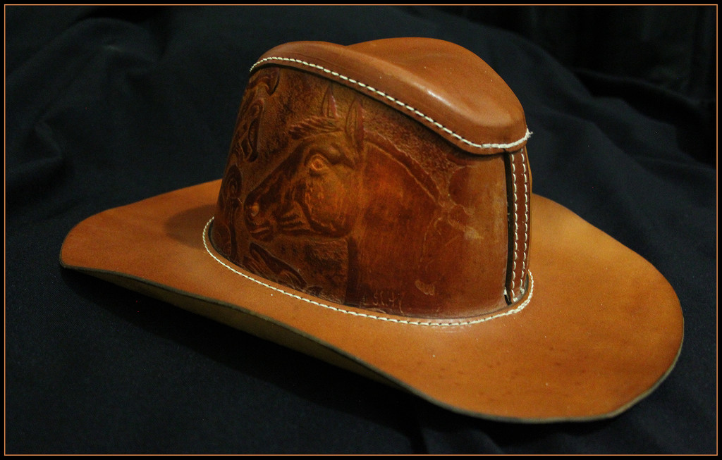 365 leather hat. by sdutoit