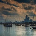 Clouds Over the Harbor by taffy