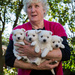30th September 2015     - Rhona and the puppies by pamknowler