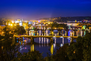 25th Aug 2015 - Day 239, Year 3 - Prague's Golden Bridges