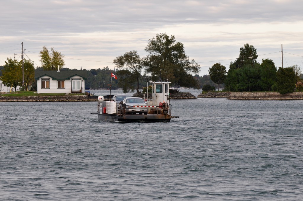 Howe Island Township Ferry by frantackaberry