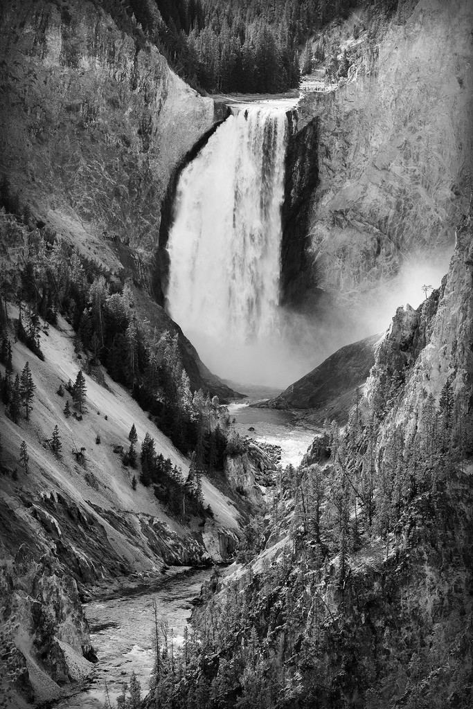 Lower Falls of Yellowstone by pdulis