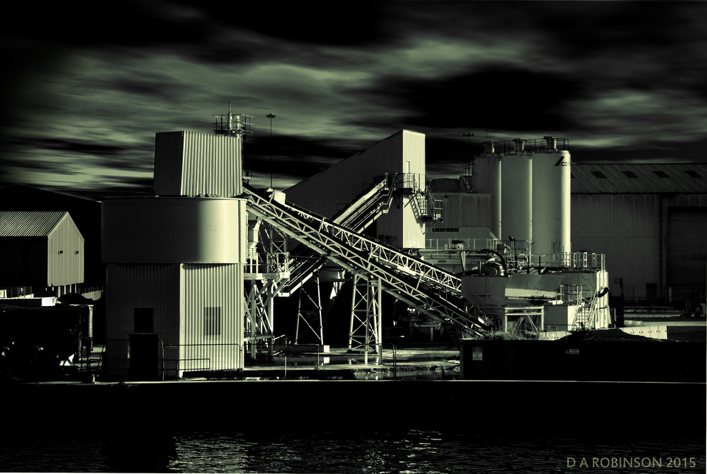 Industrial Scene by davidrobinson