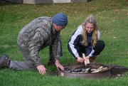 2nd Oct 2015 - Fire building lesson. 