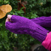 Finished Fingerless Mitts by sarahsthreads