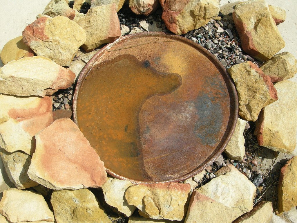 Rusty Barrel Lid by jeffjones