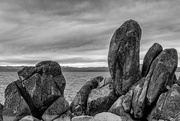 27th Sep 2015 - Rocks Enjoying the Golden Hour b and w