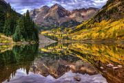 8th Oct 2015 - Sunrise Reflections at Maroon Bells