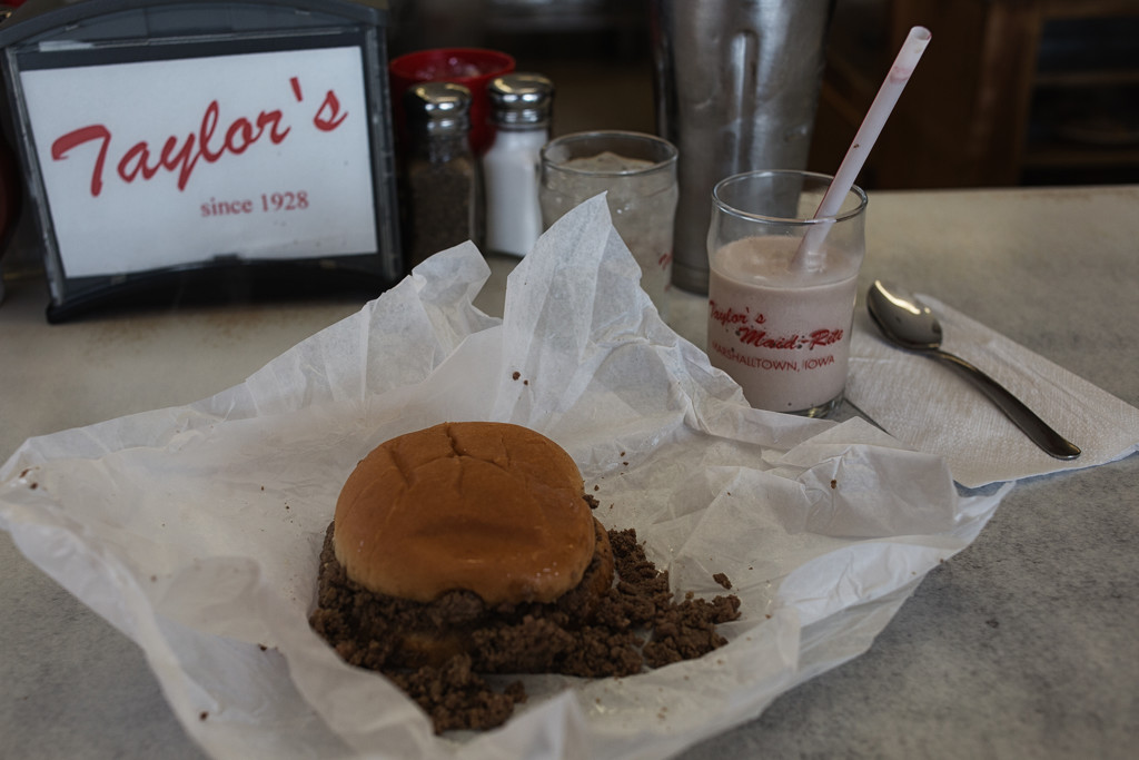 When in Iowa, a Maid-Rite at Taylor's is a must!   by seattle