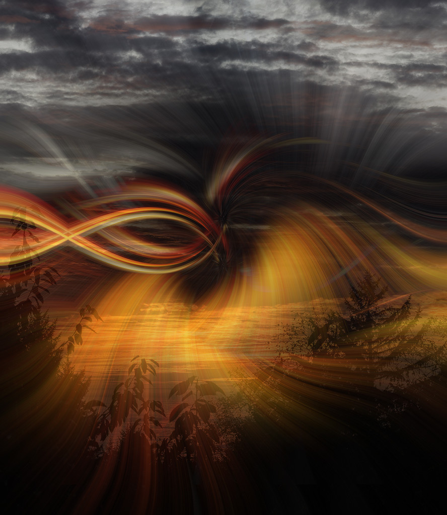 Sunset Twirls by jgpittenger