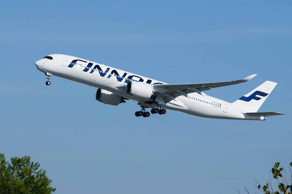 Finnair Airbus A350 by jborrases