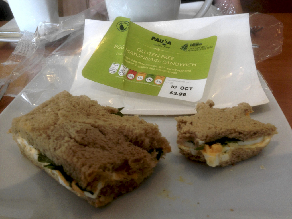 Gluten-free Sandwich by arkensiel