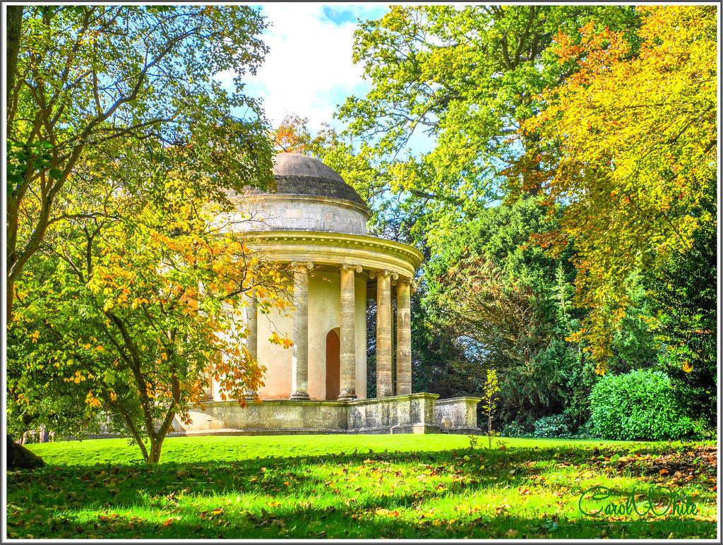 The Temple Of Ancient Virtue, Stowe Gardens by carolmw