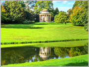 11th Oct 2015 - Reflection Of The Temple Of Ancient Virtue, Stowe Gardens