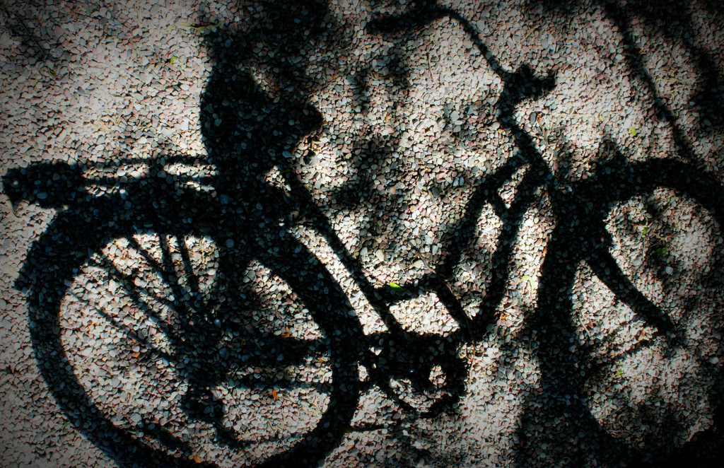 bike in the shadows by adi314