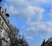 15th Aug 2015 - Bubbles in the street