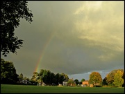 14th Oct 2015 - over the village green. 