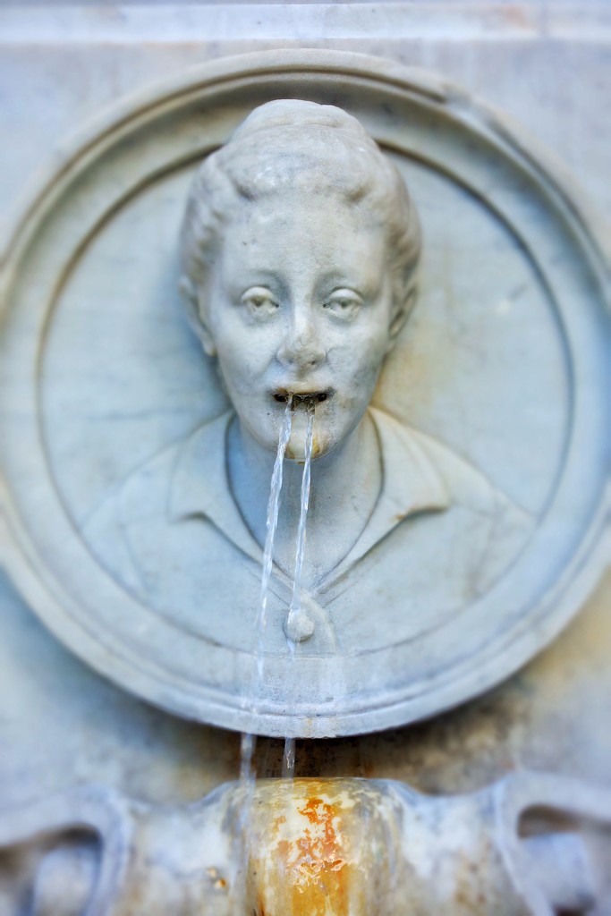 Spitting lady.  by cocobella