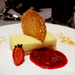 Lemon Daquiose Cake with Raspberry Coulis by iamdencio