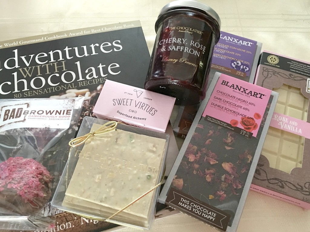Goodies from the Chocolate show London by bizziebeeme