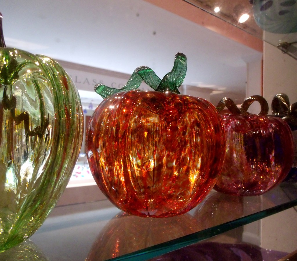 Glass Pumpkins by lizzybean