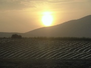 18th Oct 2015 - Sunset over the Jordan valley
