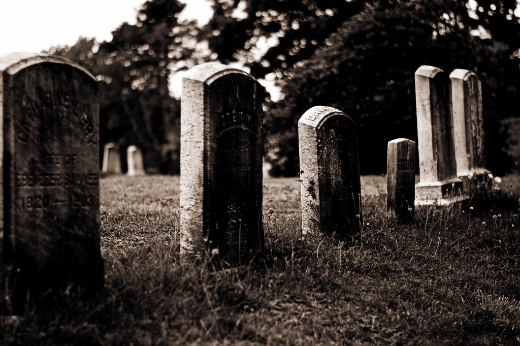gravestones by dianen
