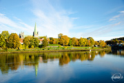 20th Oct 2015 - Autumn at Nidelven( river Nid ) and Nidaros Cathedral