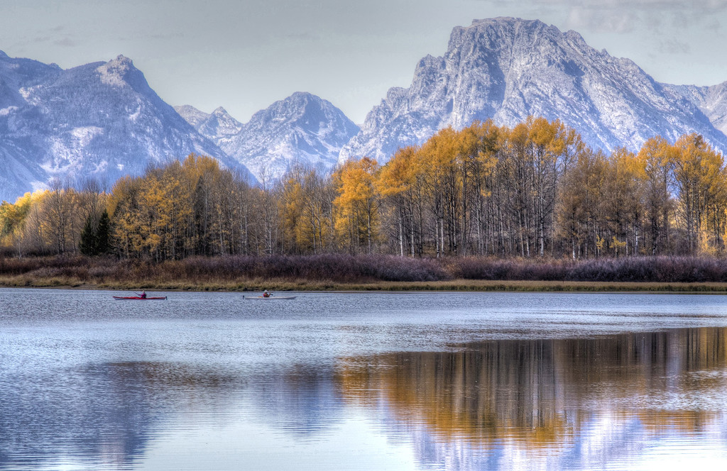 Grand Teton Paddling by pdulis