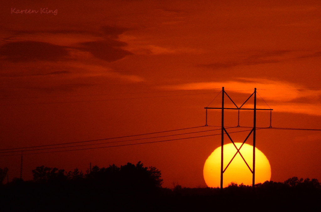 Kansas Sunset 10-15-15 by kareenking