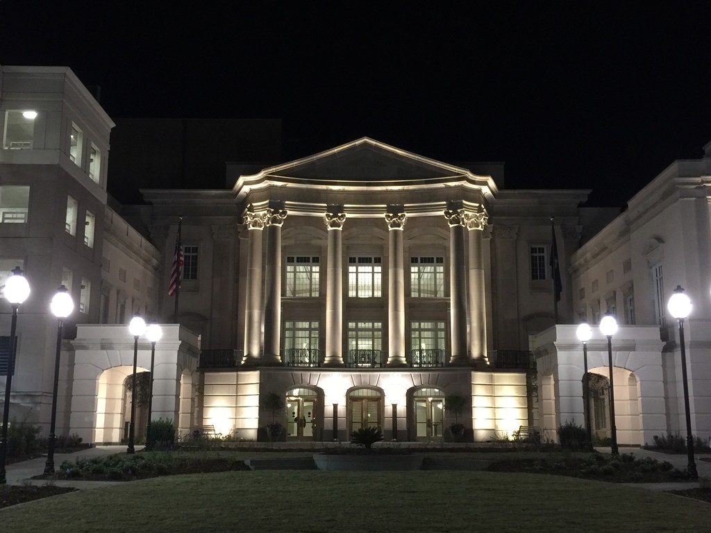 The newly open Gaillard Performing Arts Center and fine example of neo-classical architecture in Charleston. by congaree