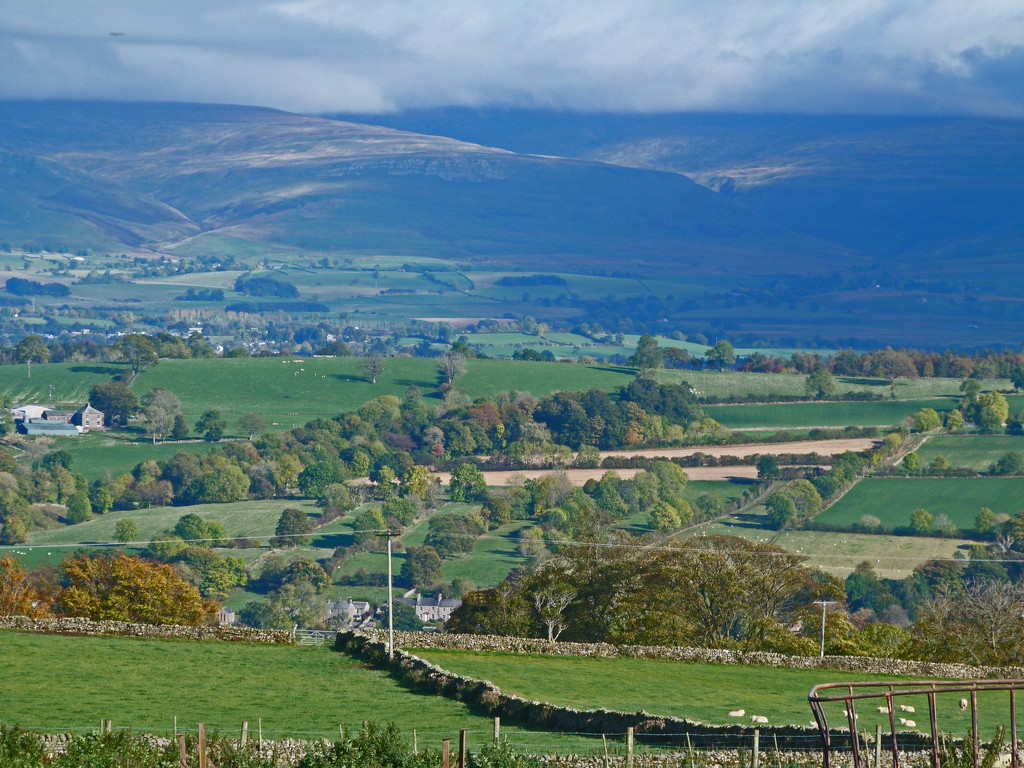 View from one side of the Lyvennet valley to the other by shirleybankfarm