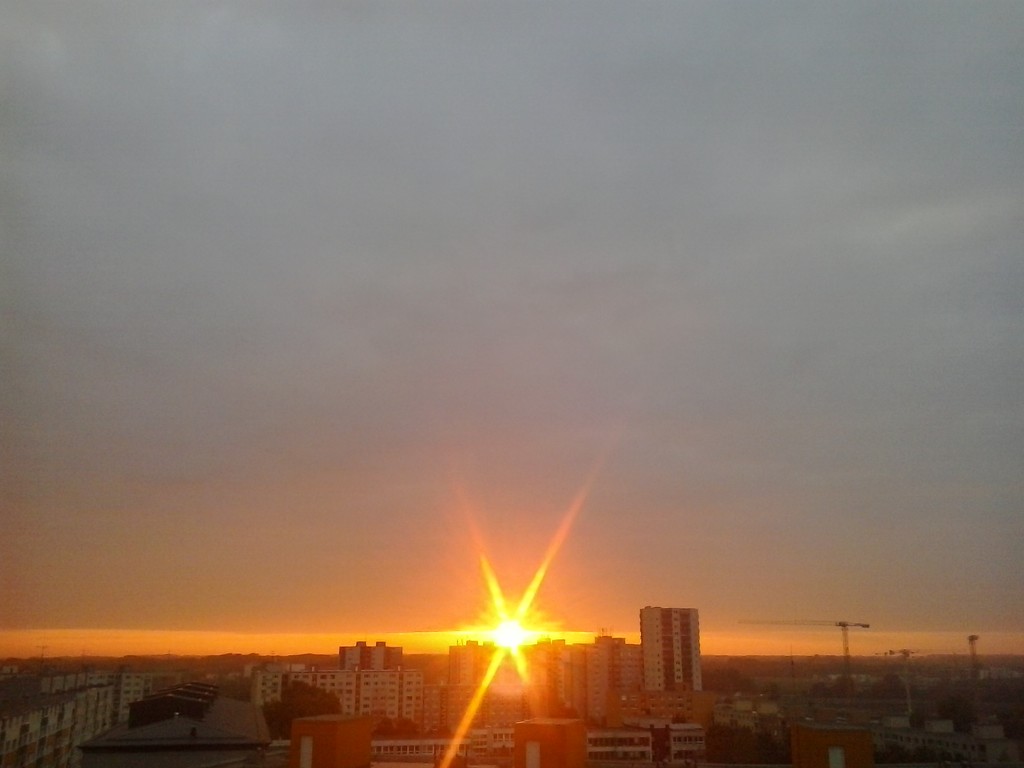 Golden sunrise. by ivm