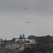 Hang Gliders Over La Jolla Beach,  CA by markandlinda