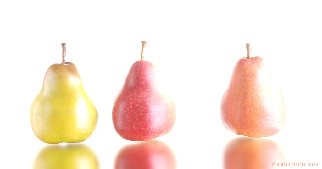 Three Pears by davidrobinson