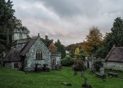 24th Oct 2015 - View from Stourhead churchyard 