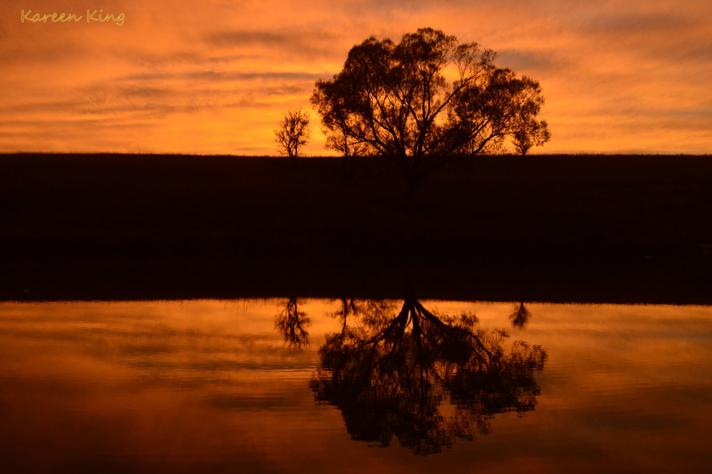 Kansas Sunset 10-24-15 by kareenking