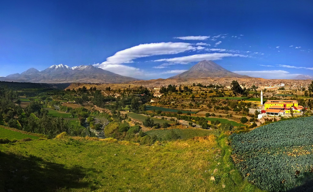 Arequina, Volcanoes and Vicuna by petaqui
