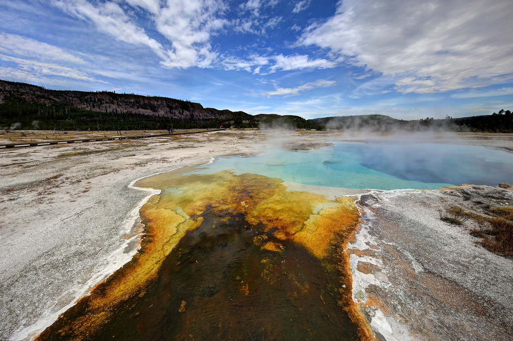 Sapphire Pool Yellowstone by pdulis