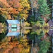 Boathouse On The Lake by paintdipper