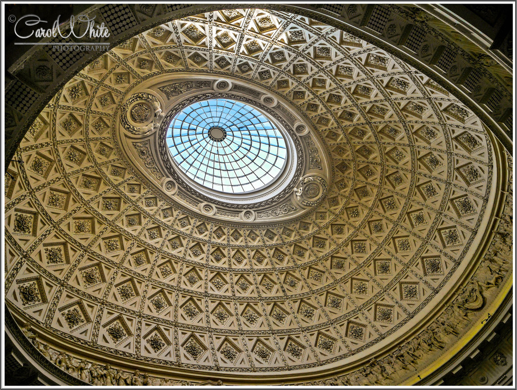 Domed Ceiling, Stowe House by carolmw