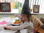 30th Oct 2015 - Lunchtime with a witch!