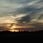 31st Oct 2015 - Sunset on the prairie