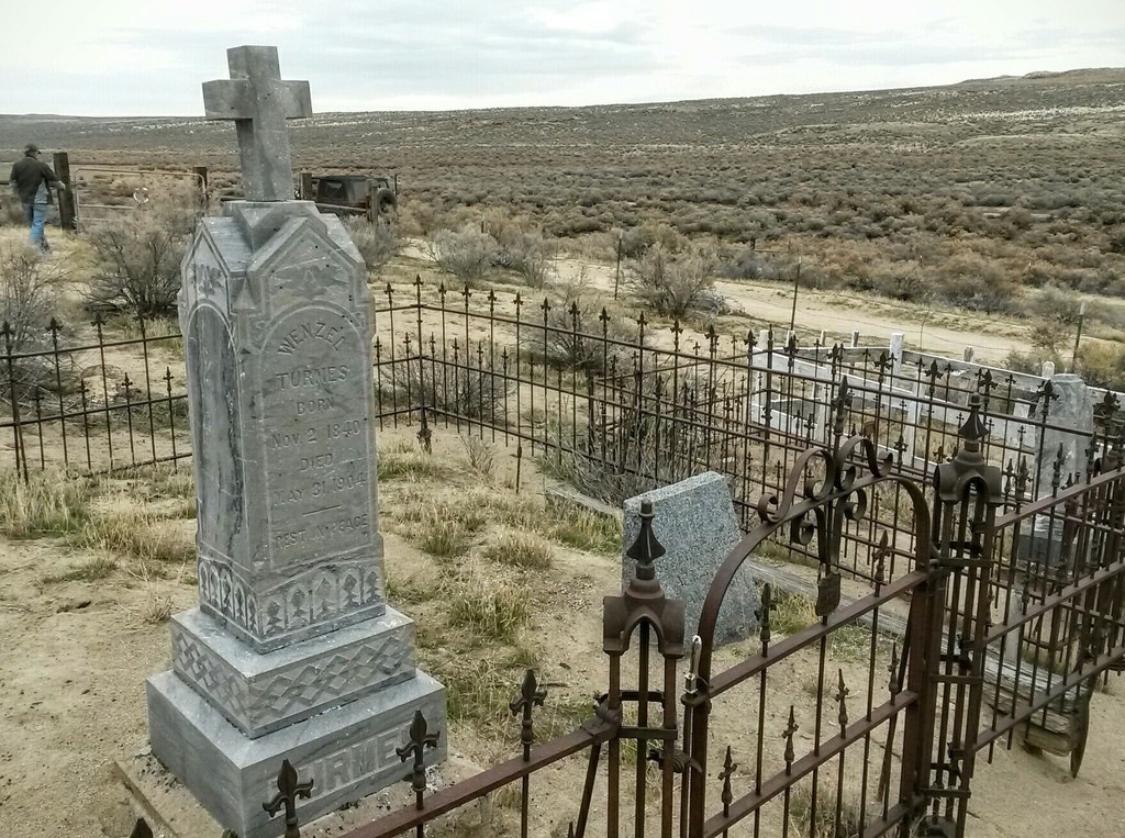 Desert Cemetery  by wilkinscd
