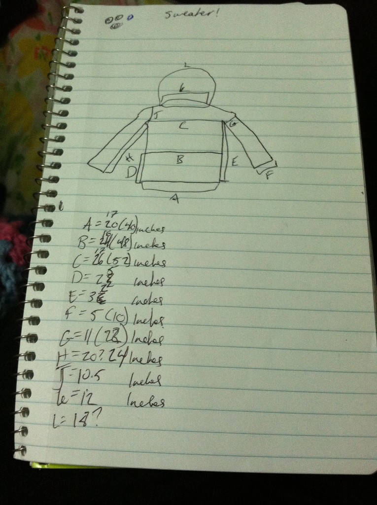 Sweater planning  by tatra