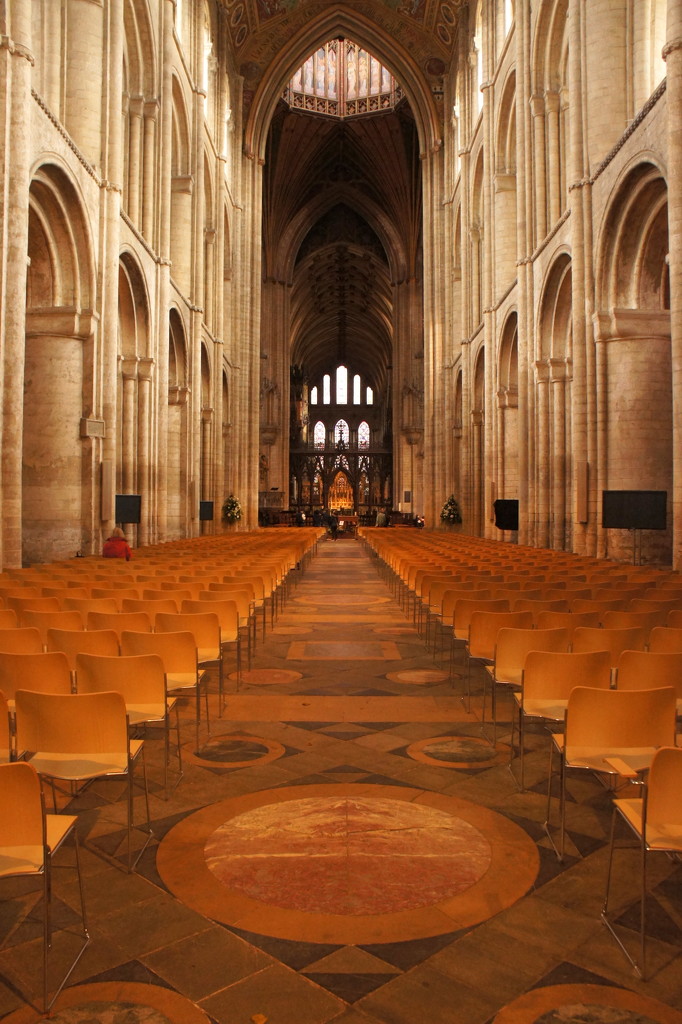 Ely Cathedral nave by boxplayer