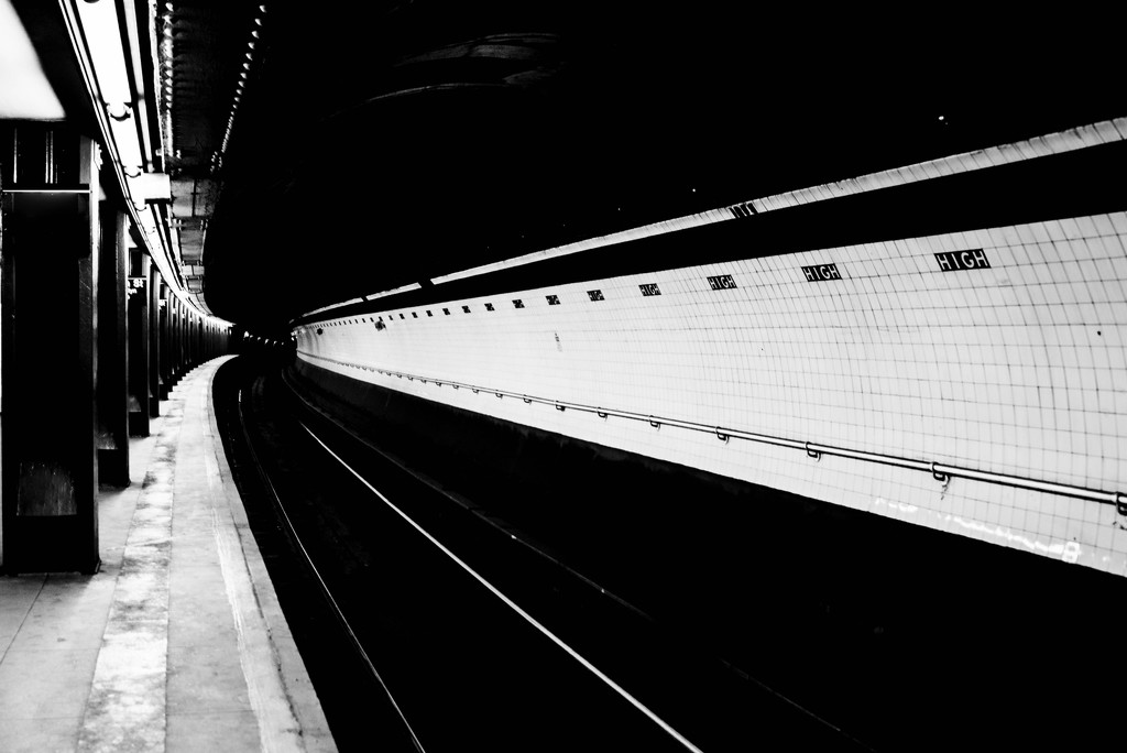 High Street Station in High Contrast by taffy